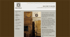 Desktop Screenshot of macraedesigns.com