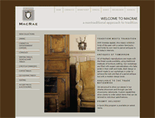 Tablet Screenshot of macraedesigns.com